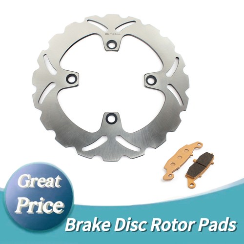 Rear brake disc rotor - brake, pads