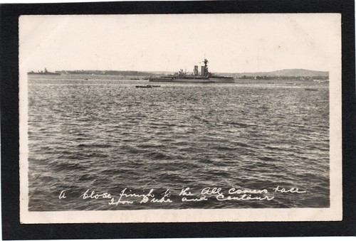 Postcard hms iron duke and - postcard,