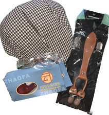 4pcs Old Man Costume Grandpa