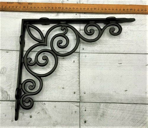 Cast iron and handforged - cast, shelf