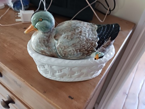 Vintage bordallo china - china, duck
