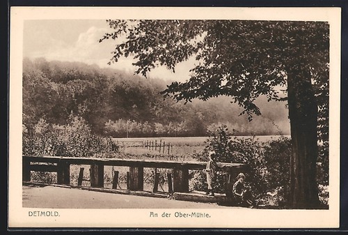 Postcard detmold der - postcard, detmold,