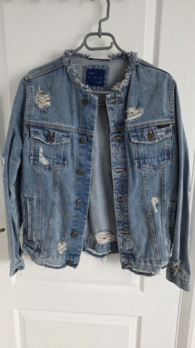 Zara men distressed denim - men's,