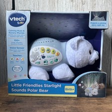 New & Boxes VTech Little Friendlies Starlight Sounds Polar Bear - VTech Baby