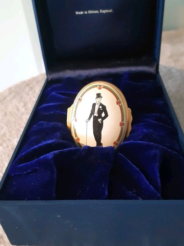 Halcyon days enamel music box - music,