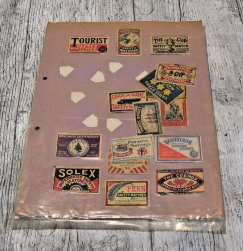 Superb vintage matchbox labels - superb,