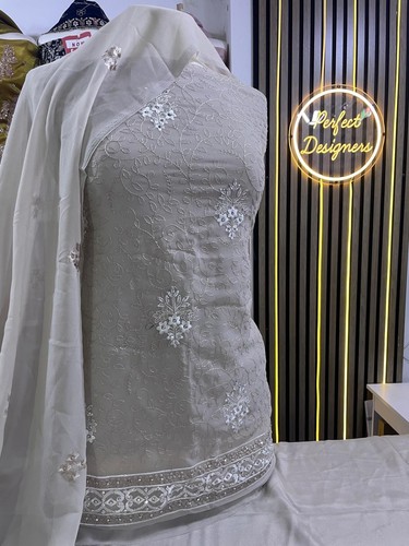 Unstitched asian pakistani - unstitched,