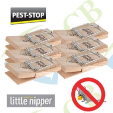 6x Little Nipper Wooden MOUSE
