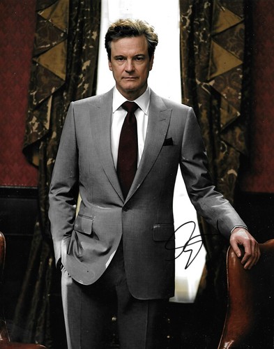 Colin firth signed kingsman - firth,