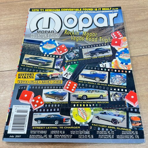 Mopar magazine july - mopar, /
