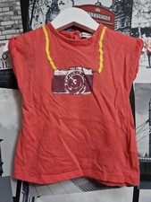 Baby Girl French Connection Camera Print T-shirt Tag Size Age 12 Months (box 1)