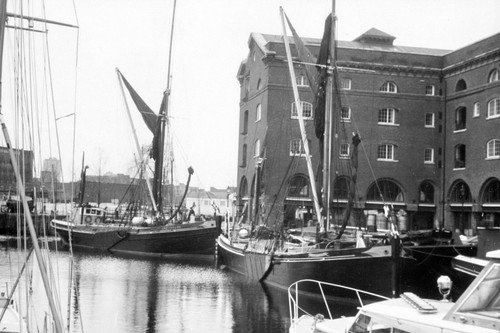 Rp05595 sailing barges - uk,