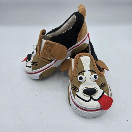 Vans kid sneakers cute dog - vans,