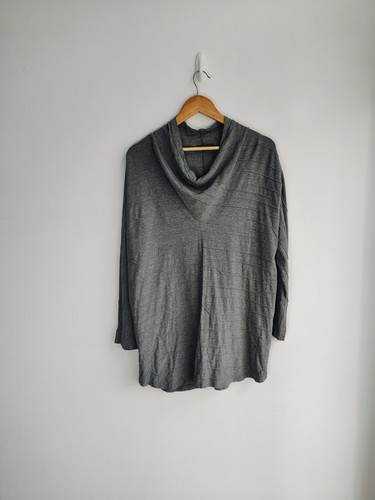 Oska size tunic grey long - oska,