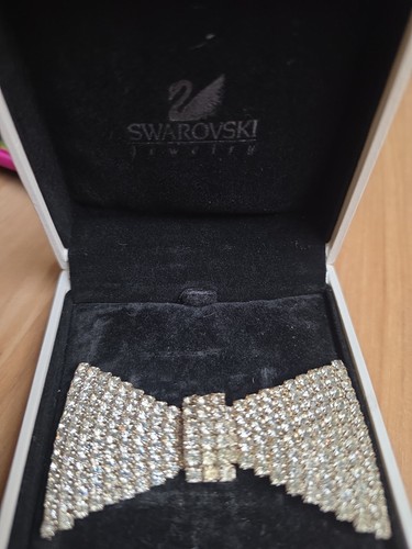 Swarovski jewelry bow - jewelry, pin