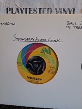 STRAWBERRY ALARM CLOCK TOMORROW / BIRDS IN MY TREE UNI US VG+ VINYL 7" SINGLE