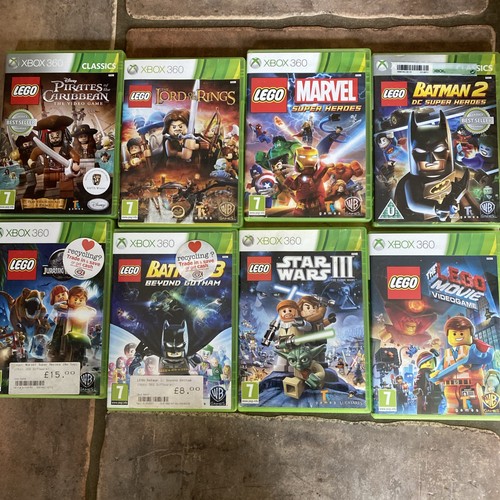 Xbox 360 lego games bundle - bundle, x8