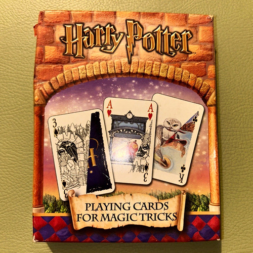 Harry potter playing cards - playing, for
