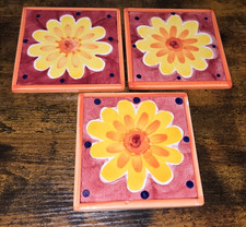 3 X Whittard Of Chelsea Yellow