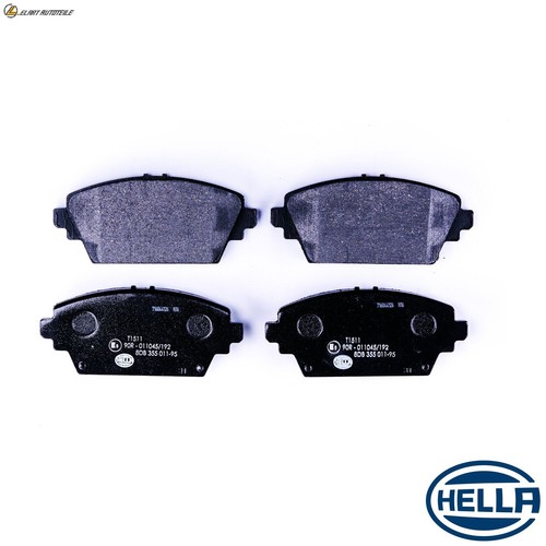 Brake pad set - pad,