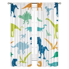 Kids Dinosaur Curtains 29W x