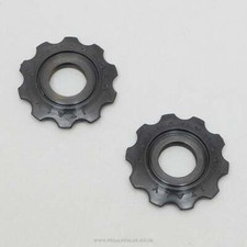 Campagnolo C-Record Black NOS Jockey Pulley Wheels - 10T VTG L'Eroica 1980s