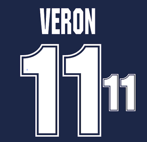 Argentina veron 1999 nameset - argentina,