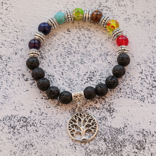 Chakra crystal gemstone - 7,