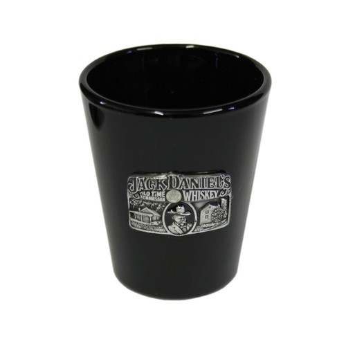 Jack daniel black shot glass - shot,