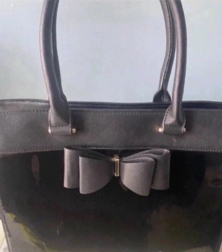 Black handbag with - black,