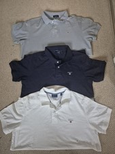 Mens GANT Polo Shirts XL grey