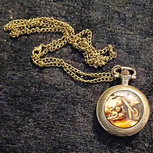 Quartz pocket watch silver - pocket,