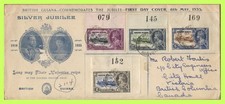 British guiana 1935 kgv silver - british,