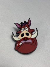 Enamel Metal Pin Badge Accessory Disney The Lion King Movie Pumbaa Character 