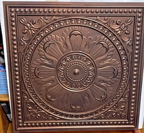 Faux tin ceiling tiles - tin,