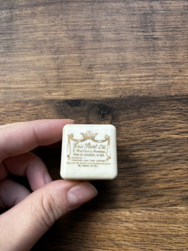 Vintage celluloid ring box - celluloid,