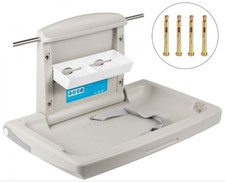 VEVOR Horizontal Baby Changing Table, Wall-Mounted, Folding, (New, Open Box)