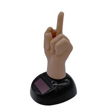Solar Powered Mid Finger