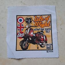 ISLE OF WIGHT 2008 SCOOTER RALLY PATCH / LAMBRETTA / VESPA