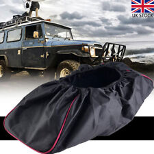 600D Waterproof Winch Dust-Proof Cover Protector Cover With Elastic Band Black