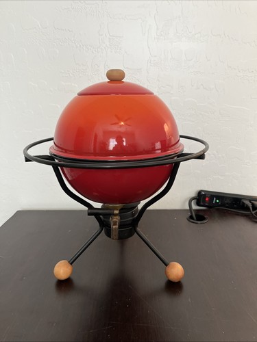 Red gradient enamelware hot - red,