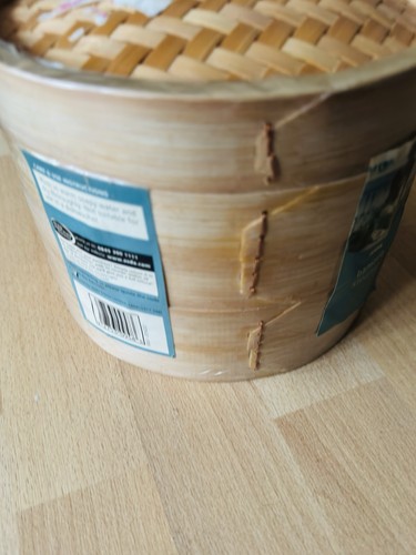 Asda bamboo steamer - steamer, basket