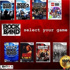 Wii Rockband Games SERIES -