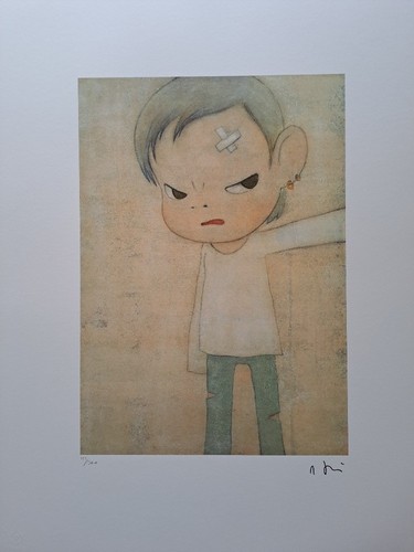 Nara yoshitomo signed boy - -,