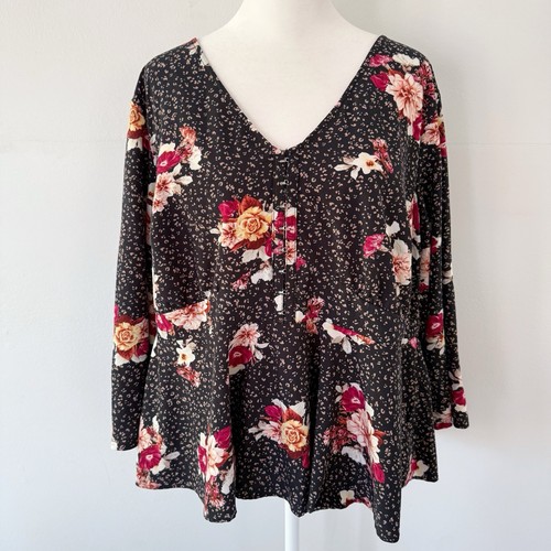 Torrid babydoll floral peplum - babydoll,