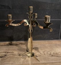 Gold colour candelabra candlestick holder centrepiece(2 available)