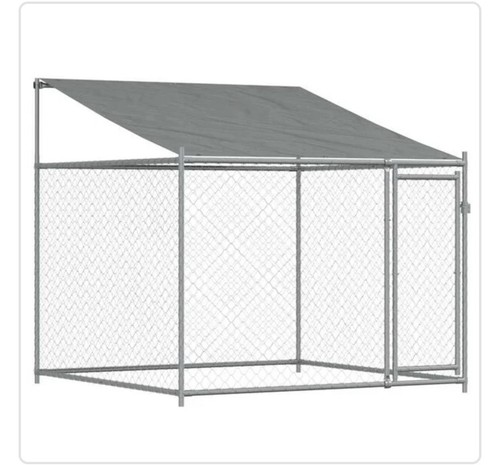 Vidaxl dog kennel run with - dog,