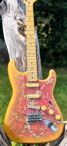 Paisley strat nitro alder - paisley, nitro,
