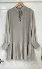 Size 16 H&M Grey Pleated Long