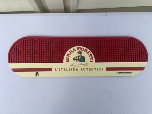Official birra moretti rubber - birra,